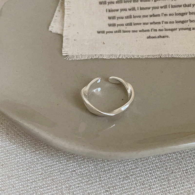 Irregular Metal Opening Female Personality And Fashion All-Match Ring