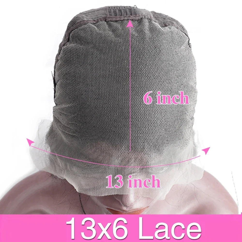 30 38 Inch Deep Wave 13x6 HD Lace Front Human Hair Wig Remy Curl 360Full Lace Frontal Wig Human Hair For Black Women 200 Density