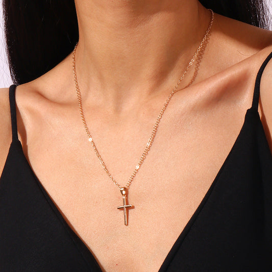 Simple Style Elegant Advanced Clavicle Chain